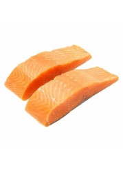 Fresh organic salmon fillet