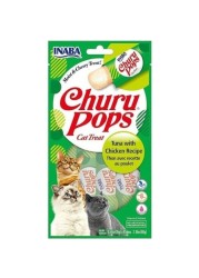 CHURU CHURU POPS TUNA-CHICKEN 60g/4 sticks