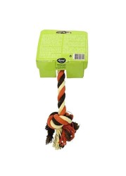 Multicolored animal rope toy 20 cm