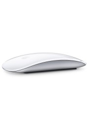 Apple Magic Mouse 2 لاسلكي وقابل لإعادة الشحن وبلوتوث ومتعدد اللمس - فضي