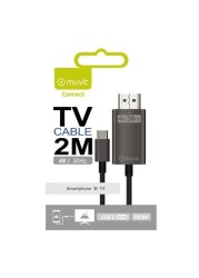 Moovit CM to HDMI (M2) Cable, Black