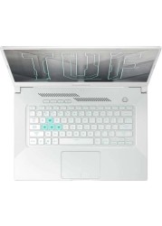 ASUS TUF Dash F15 Gaming Laptop - 15.6" FHD, 144Hz, Intel® Core i7-11370H, 16GB RAM, 512GB SSD, 4GB NVIDIA RTX 3050, FreeDOS (No Windows) - Moonlight White