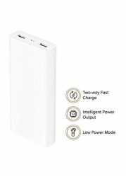 Xiaomi Mi Portable Charger 20000 mAh - White