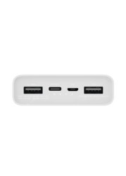 Xiaomi - 20000MAH Mi Power Bank 3 USB-C White