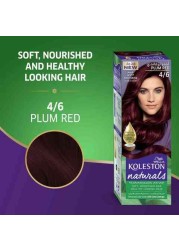 Wella Koleston Naturals Hair Color Kit Semi Burgundy 4/6