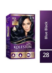 Wella Koleston Permanent Hair Dye Kit 2/8 Blue Black