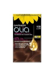 Garnier Olia No Ammonia Permanent Hair Dye 5.35 Chocolate Brown 100m x 2