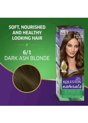 Wella Koleston Naturals Kit 6/1 Dark Ash Blonde Hair Color