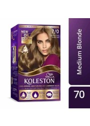 Wella Koleston Permanent Hair Dye Kit 7/0 Medium Blonde