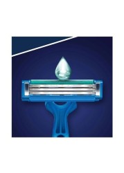 Gillette Blue Simple 3 Razor for Men, 4 Blades