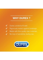 الواقي الذكري DUREX PLEASURE WARMING X12