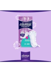 Always Comfort Protect Protect Daily Pads, 40 Pads