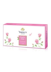 Yardley English Rose Luxury Soap 100g x Pack of 3