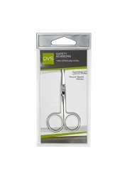 QVS Round Edge Scissors - Silver