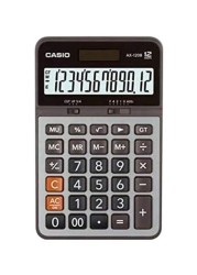 Casio Basic 12 Digit Calculator - Value Series Grey/Black