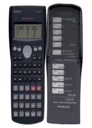 Casio Scientific Calculator Black/Blue