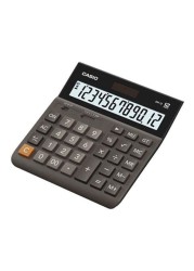 Casio Desktop Calculator 12, Black/Silver