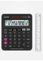 Casio MJ-120D Plus-BK Business Financial and Business Calculator 12 Digits, Black