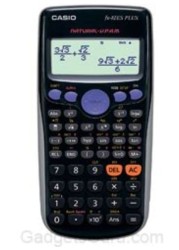 Casio Scientific Calculator (Fx82Es Plus), Black