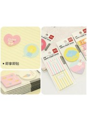 ALISSA Set of 48Pcs Happy Point Sticky Notes