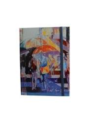 Big Design Notebook Umbrellas 14 x 20 cm