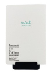 Languo A5 Writing English Notebook with "Mint Looking for My Little Secret" Words Design.