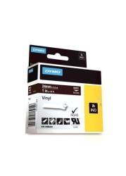 Dymo vinyl tape 24mm white color