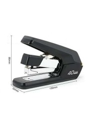 Aiwanto Stapler Desktop Stapler 40-Sheet Capacity Black