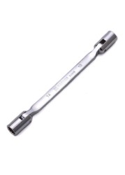 Harden - Double Socket Wrench Silver/Black 18x19millimeter