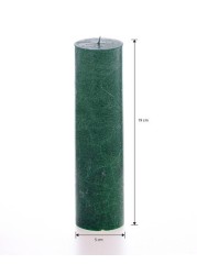 Green Pillar Candle