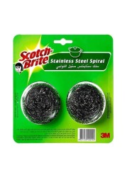 Scotch-Brite Stainless Steel Spiral x 2 Pieces