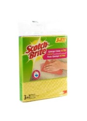 Scotch Brite Super Cloth Sponge Pack of 4