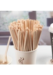 100-Piece Coffee Stir Sticks Set Beige