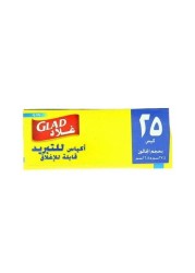 25 حبة GLAD ZPR FRZ BG GALLON 25'S