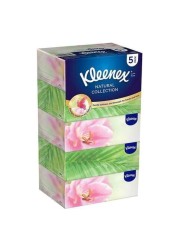 Kleenex Natural Collection Facial Tissues 170 Pieces x Pack of 5