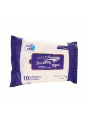 Cool & Cool Travel Wet Wipes 10 Pieces