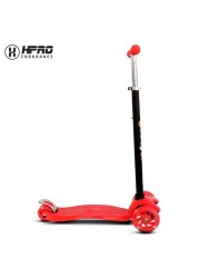 H PRO Kids Scooter with Adjustable Height (RED)