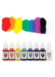 Epoxy Resin - Liquid Pigment - Non Toxic - Non Flammable - Originals - 8 Colors