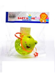 Baby Home Bear Rattle - Mint