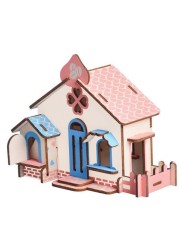 Life Full Supplies- DIY 3D Wooden Puzzle Chocolate House