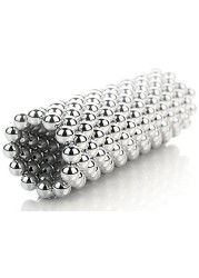 216 magnetic 2.5 mm pieces (silver)