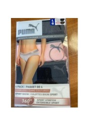 Puma Women's Stretch Bikini Briefs (4 Pieces, Size XS).