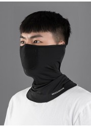 Rokbros Neck Face Mask With Ear Loops - Black