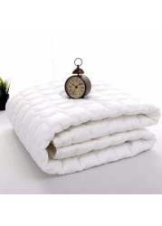 Less Deals - White Mattress Pad, Single Size Bed Cover.