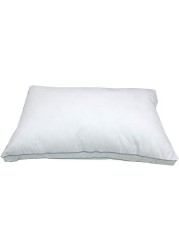 Maestro 1 Pc 233TC Cotton Down Proof Pillow Double Piping 50 x 75 + 4 cm White