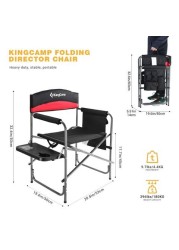 King camp-Heavy Duty Camping Folding Director Chair