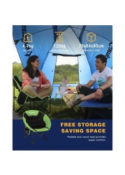 King camp-Moon Leisure Comfort Camping Folding Chair