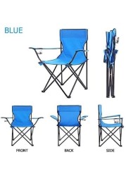 Camping Chair Folding Beach Chair Picnic Chair with Carrying Bag for Travel Picnic Picnic Chair (Multicolor)