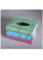 Aiwanto Tissue Box Tissue Paper Storage Box Creative Tissue Box Napkin Holder Bathroom Kitchen Office Decoration Tissue Holder