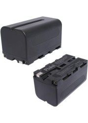 DMK Power 2Pcs Np-F750 Battery 4800mAh For LED Video Light And Monitor Only (Not For Cameras)